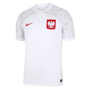 Polen Replika Hjemmebanetrøje VM 2022 Kortærmet